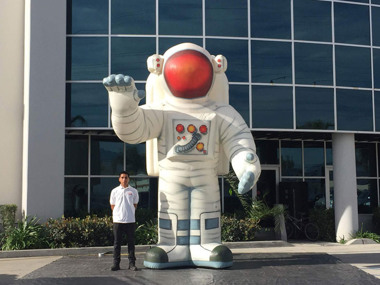 Inflatable Astronaut, UFO Spaceship, Space Shuttle