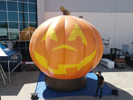 Giant Inflatable Jack O' Lantern