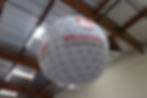 6 ft. Custom Air Sealed Inflatable Golf Ball Wells Fargo Championship