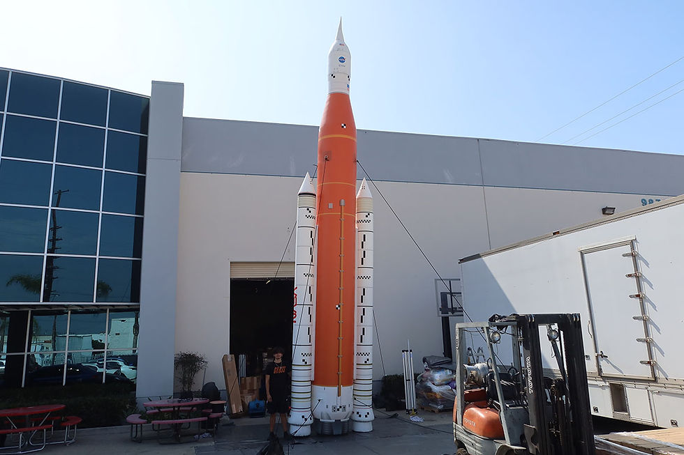 25 ft. Giant Inflatable NASA Rocket Ship