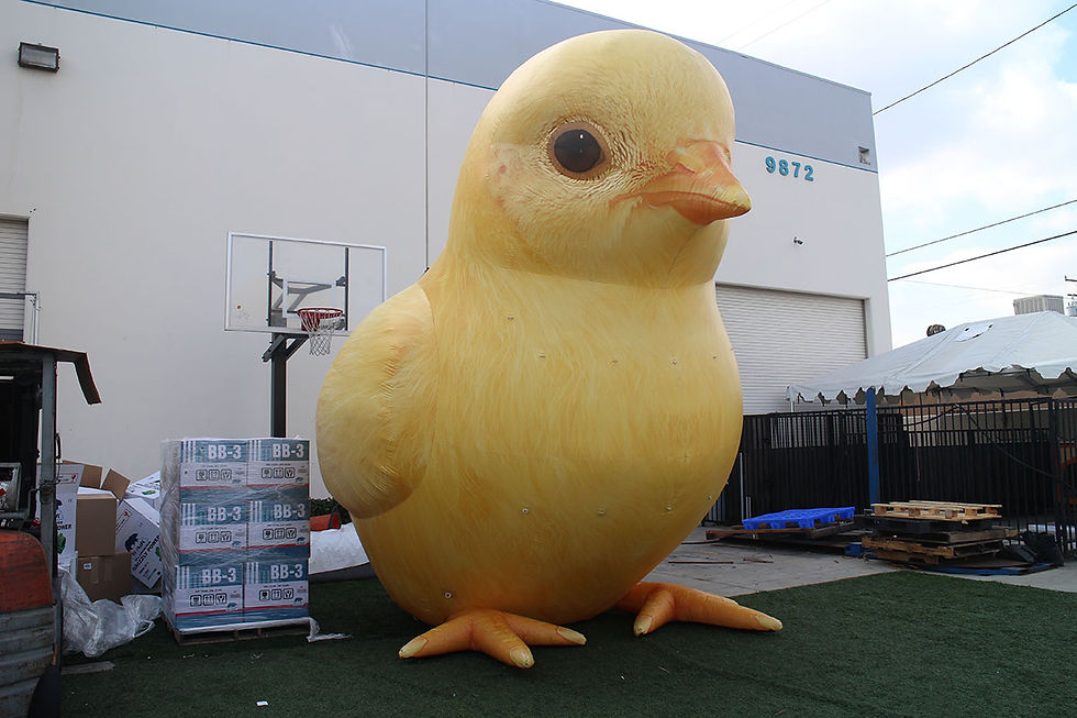 Giant Inflatable Baby Chicken