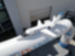 Inflatable Airplane on Arch Alliance Airlines