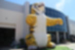25 ft. Giant Inflatable Bengal Tiger (airbrushed)