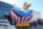 25 ft. Giant Inflatable Realistic Patriotic Bald Eagle For Rent or Sale
