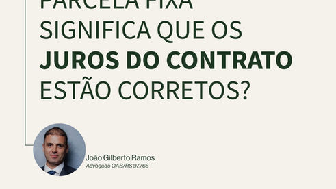 Juros do Contrato