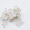 Thumbnail: Ella White Chantilly Bridal Hair Comb
