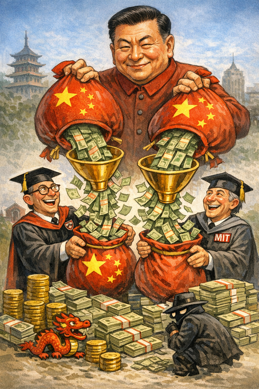 "와 배불러~" 하버드·MIT, 중국과 러시아가 퍼준 돈 '꿀꺽'