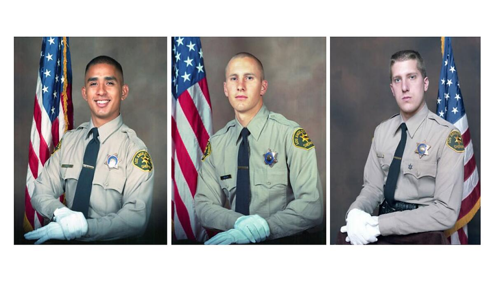 폭발사고로 사망한 LA카운티 셰리프국 수사관들. /LA County Sheriff Department