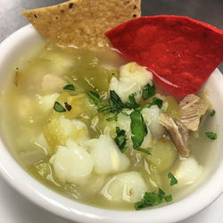 Come Get Your Complimentary Cup of Green Chili Pasole #soupoftheday #clancysnm #playfarmington #eatf