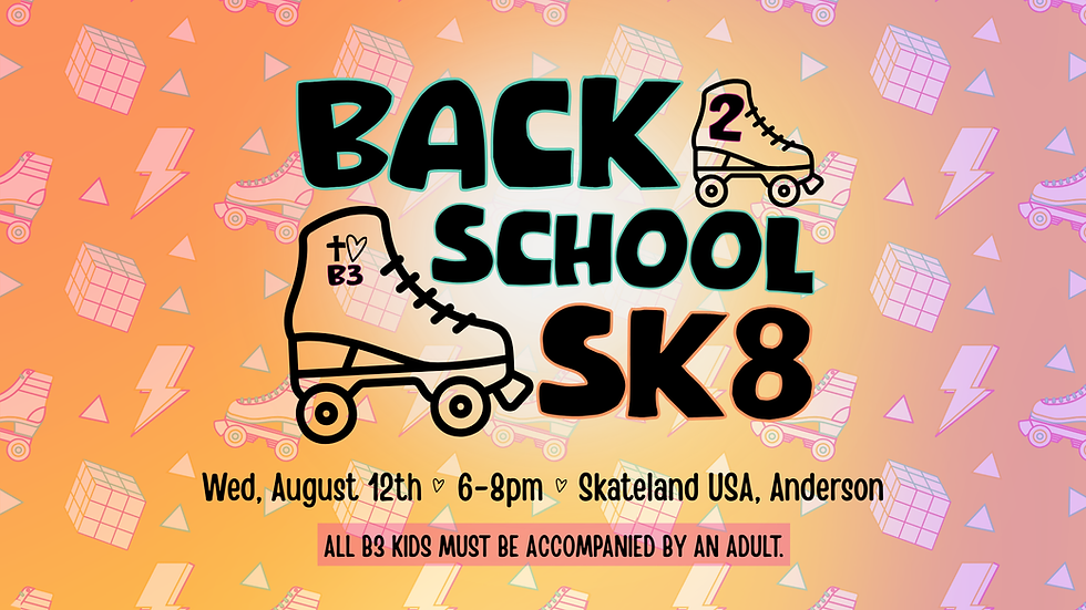 Back 2 School Skate Night