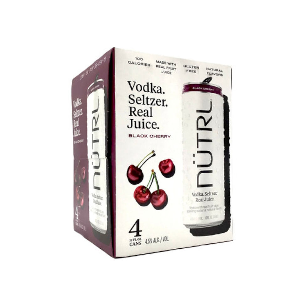 Nutrl Vodka Seltzer Black Cherry 4pk 12oz Can Friendly Fine Wine nutrl-vodka-seltzer-black-cherry-4pk-12oz-can-friendly-fine-wine
