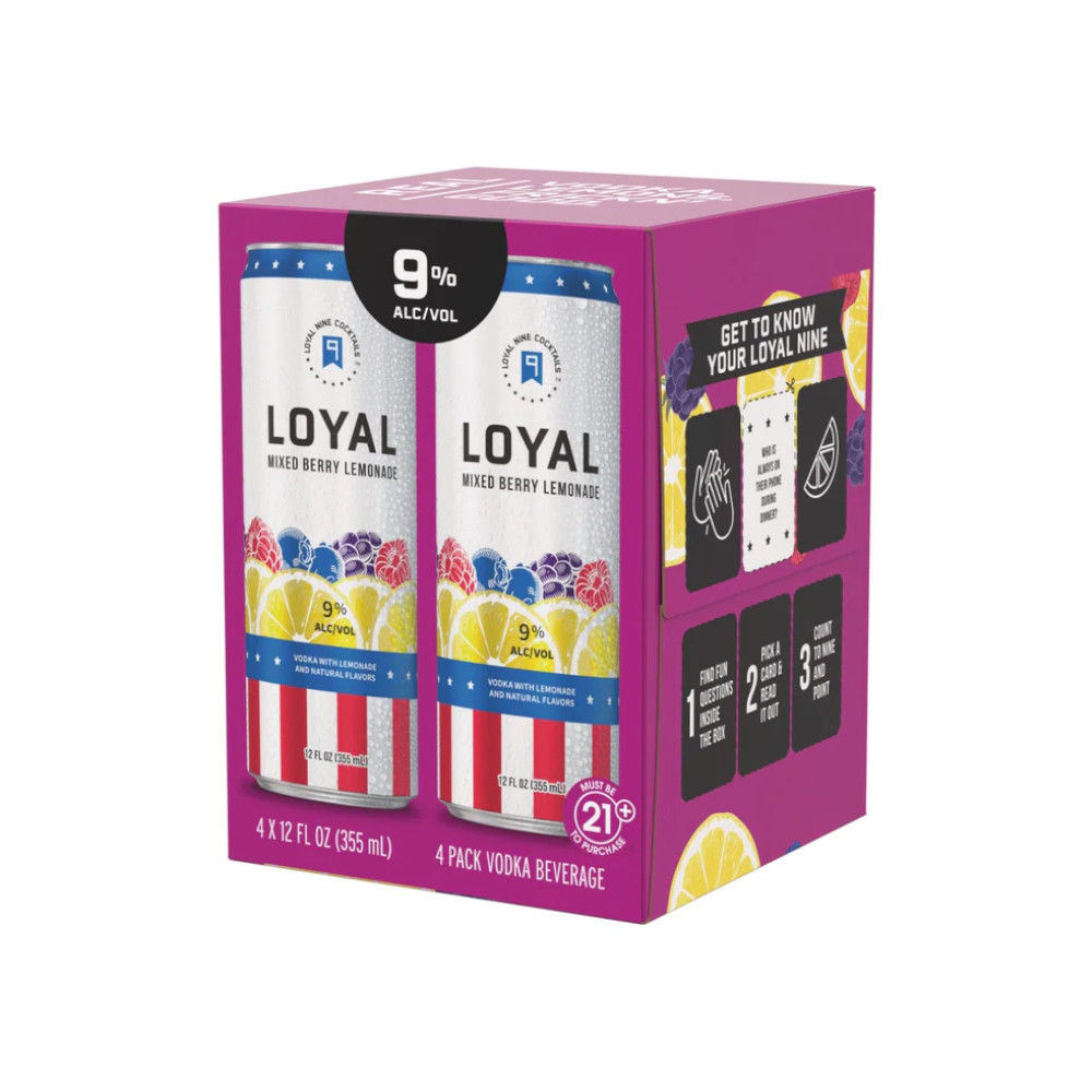 Loyal Mixed Berry 4pk - 12oz can