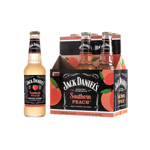 Jack Daniels Cocktails Southern Peach 6pk - 12oz btl | Friendly