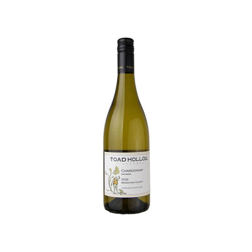 Toad Hollow Chardonnay 750mL Friendly Fine Wine