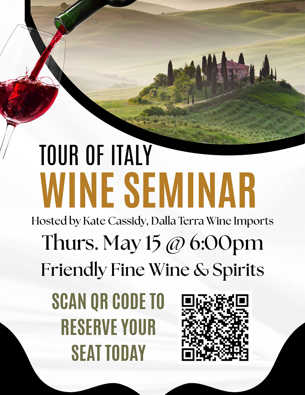 Tour of Italy Wine Seminar