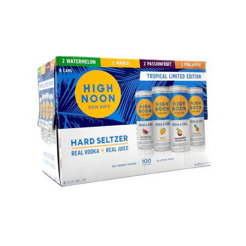 High Noon Tropical Variety 8pk - 12oz can | Friendly Fine Wine