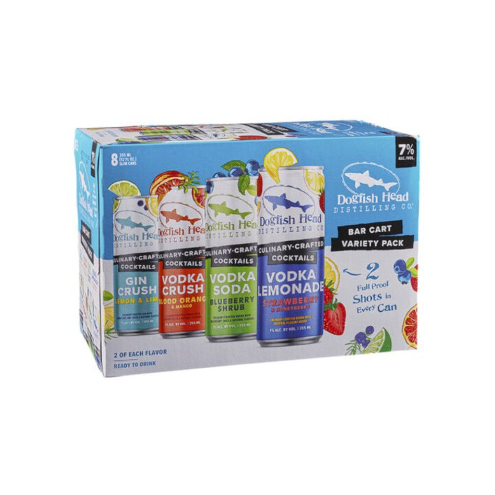 Dogfish Head Bar Cart Variety 8pk - 12oz can