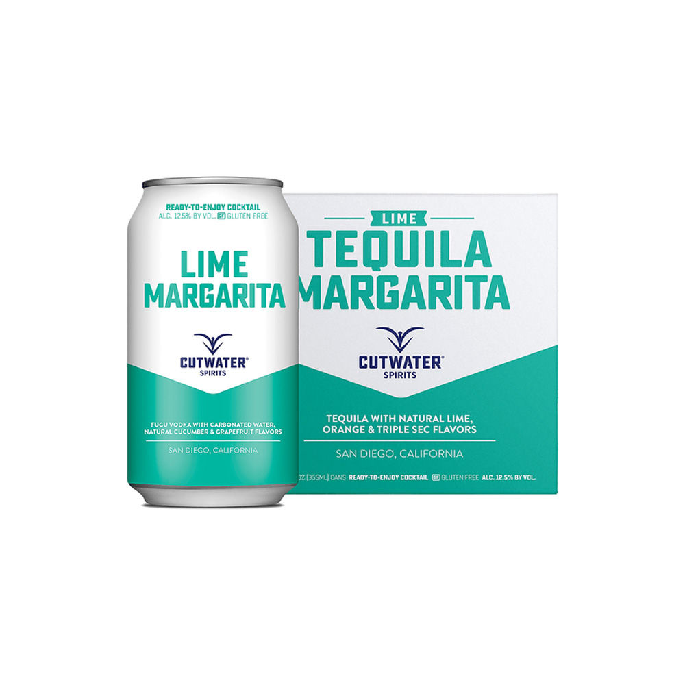 Cutwater Lime Tequila Margarita 4pk - 12oz can
