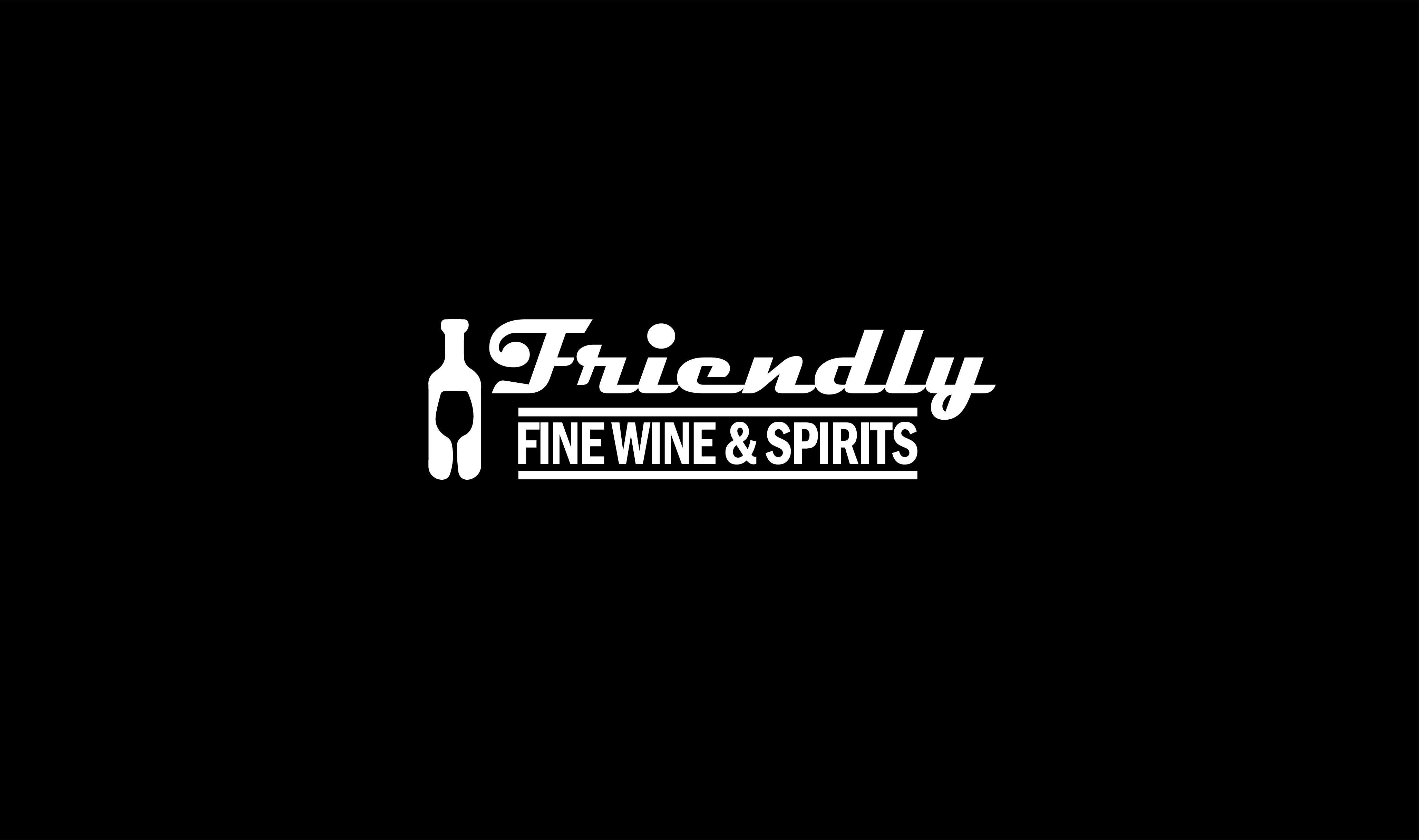 Friendly Fine Wine & Spirits Store logo