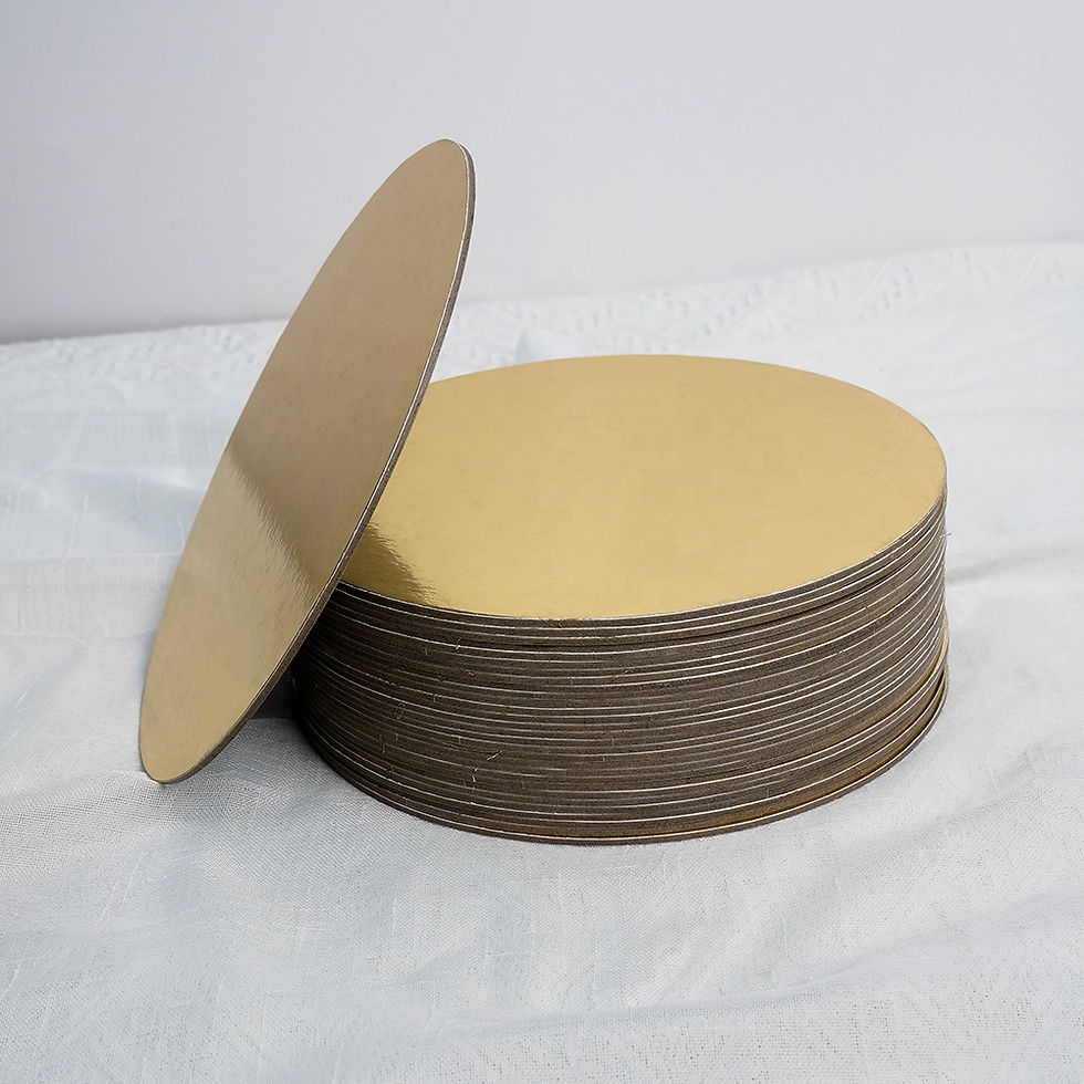 Miniaturbild: Embalaje de 500 unidades de bases redondas para pastelería