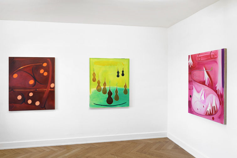 Exhibition view of Harmonies , Solo Show at Gallery Ann Mazzotti Basel, 2023