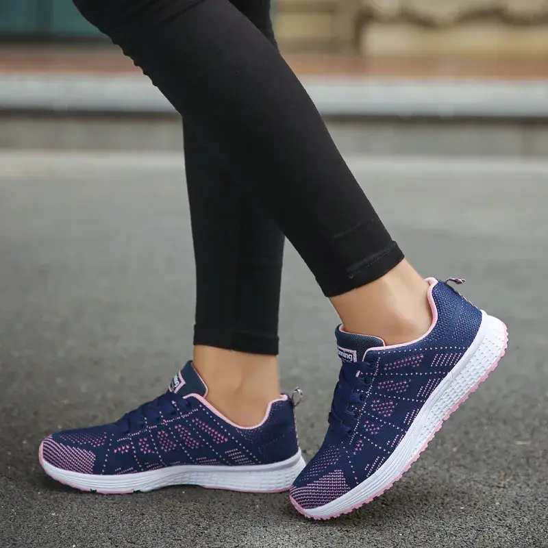 Miniatura: Woman Sneakers Casual Platform Trainers Style