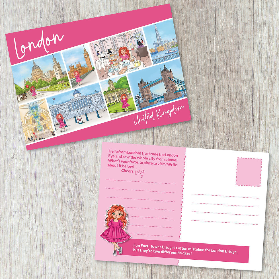 Thumbnail: Travel Troupe City Postcards
