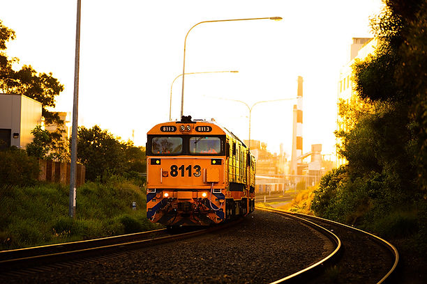 Train coming out of Port Botany, courtesy of ARTC