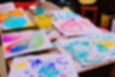 こどもとおとなが描いた絵。みんなそれぞれオンリーワン。それぞれの表現ひとつひとつ