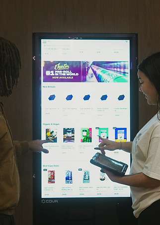 touch screen menu in a dispensary_edited