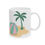 Thumbnail: Fun Beach Style Coffee Mug, Ceramic Coffee Cup, 11oz or 15oz Size, Perfect Gift