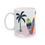 Thumbnail: Fun Beach Style Coffee Mug, Ceramic Coffee Cup, 11oz or 15oz Size, Perfect Gift