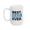 Thumbnail: Best Dad Ever Coffee Mug, 11oz/15oz, Dad Gift, Father's Day Mug, Fun Ceramic Cup