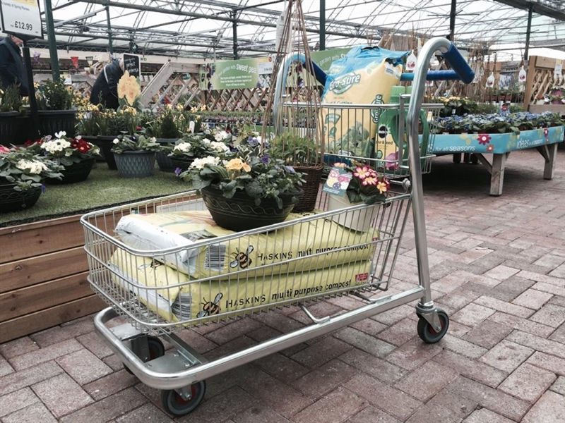 garden centre trolley