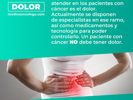 Dolor en pacientes con Cáncer/ Dr. Franco Krakaur/ Cirujano Oncólogo