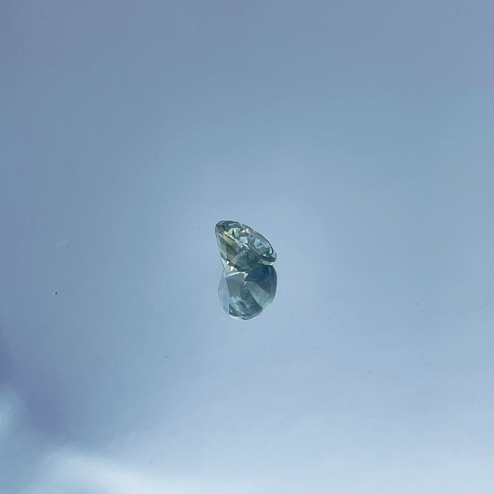 Thumbnail: 0.26ct Light Green Sapphire
