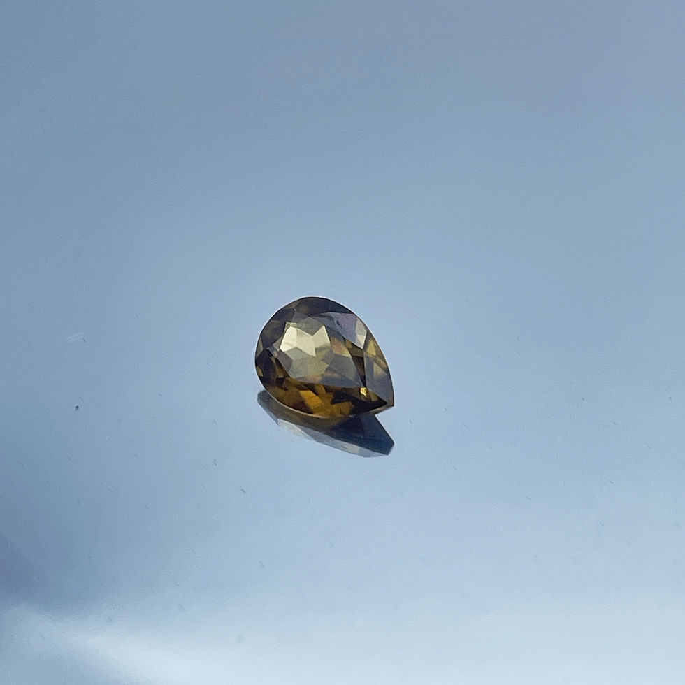 Thumbnail: 0.465ct Orange-Brown Zircon