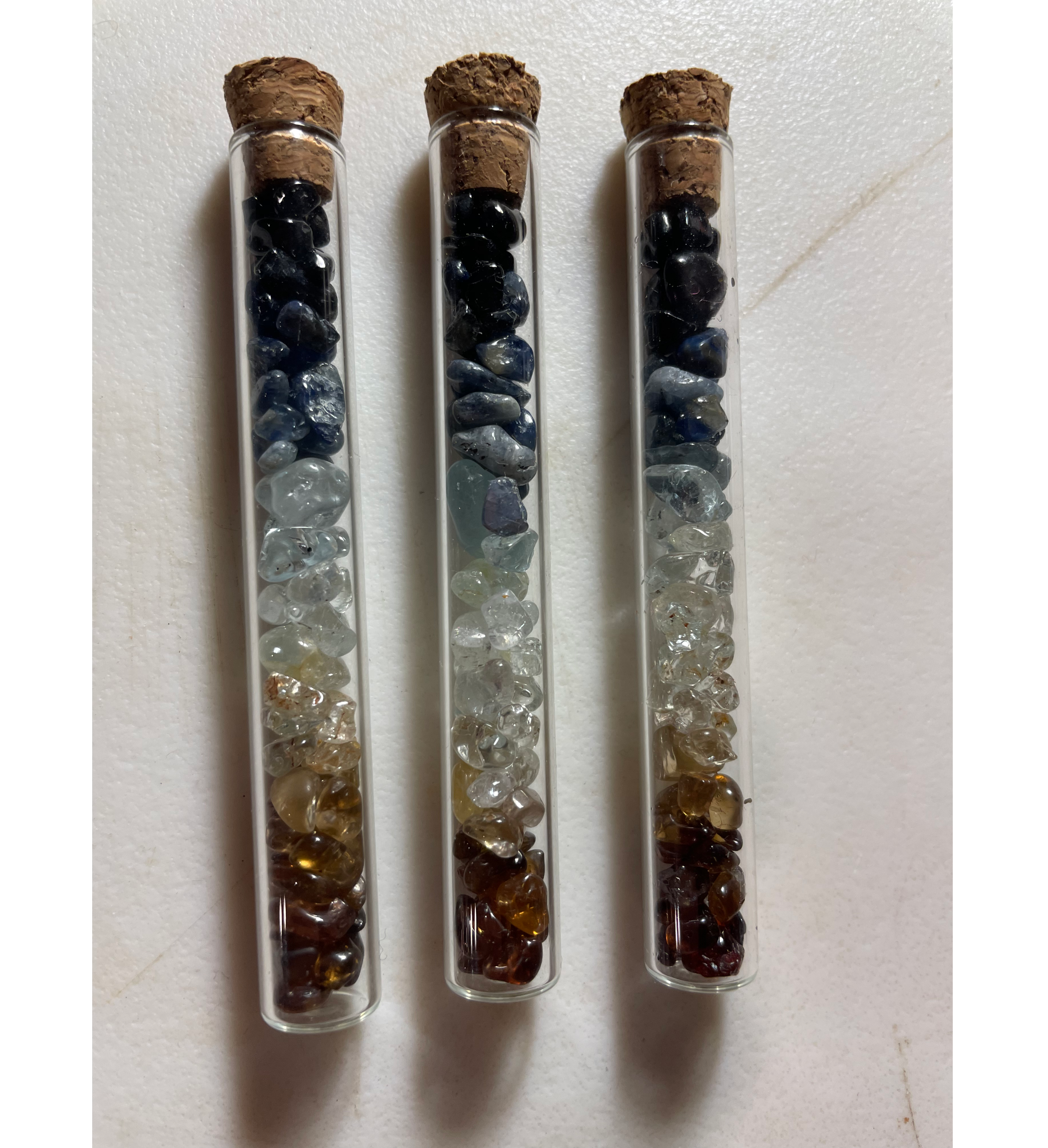 Polished gemstone samples