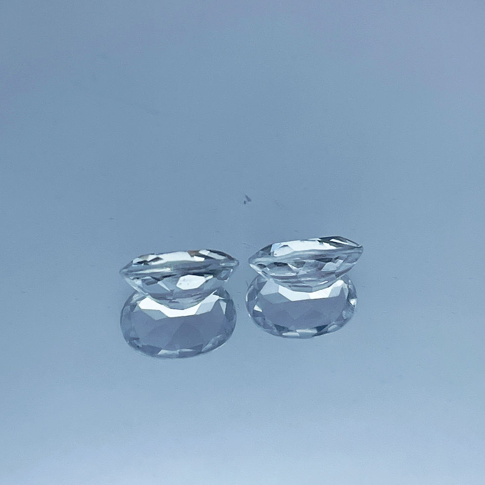 Thumbnail: 1.135ct (total) Topaz Pair