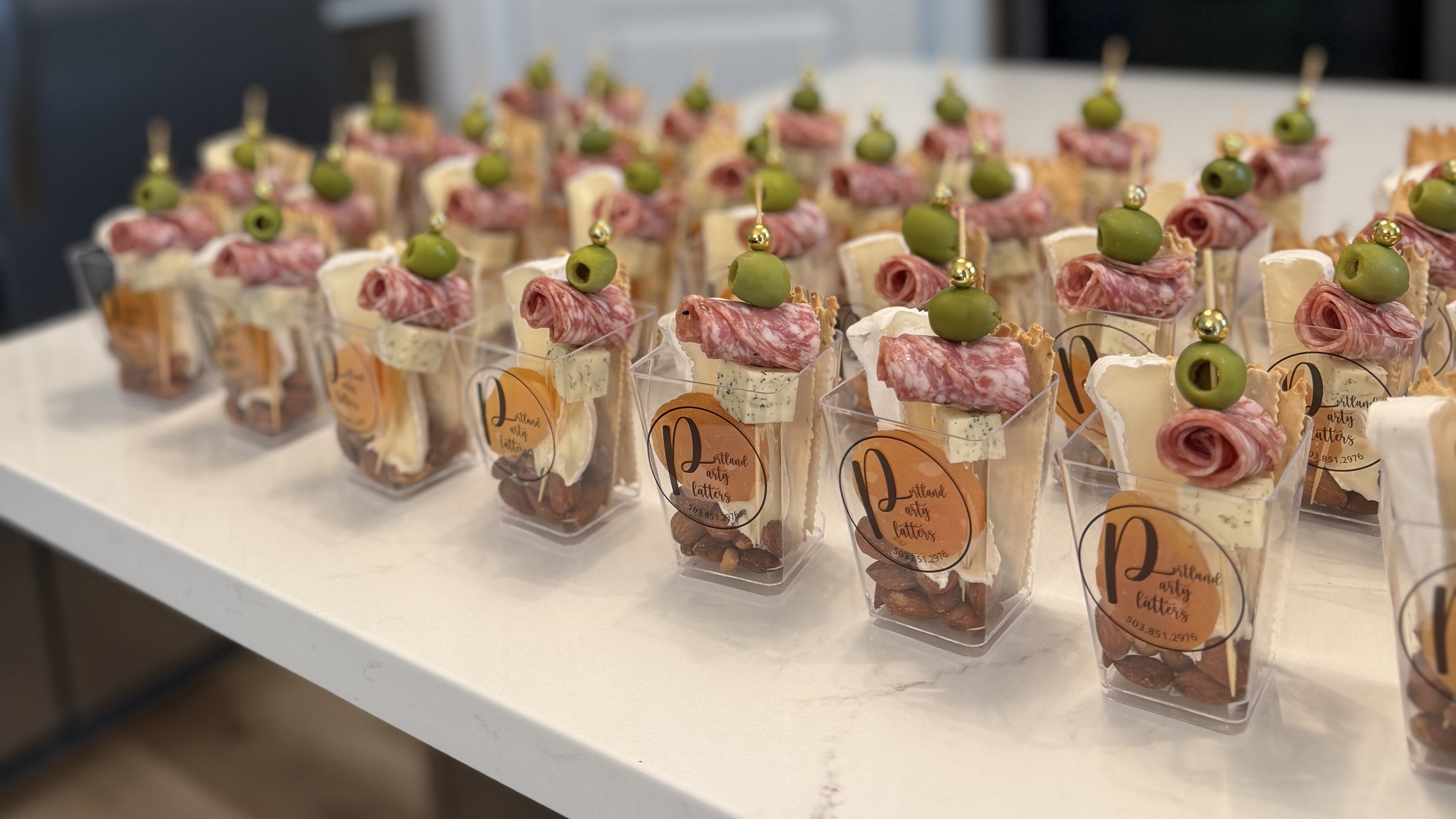 Arranged Food and Objects