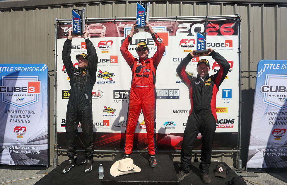 ProFinish Motorsports and Carbaugh Race Engines Takes Podium in Second Trans Am Start at Laguna Seca