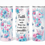 Thumbnail: Faith Luke 1:37 Butterfly Floral 20oz Skinny Tumbler