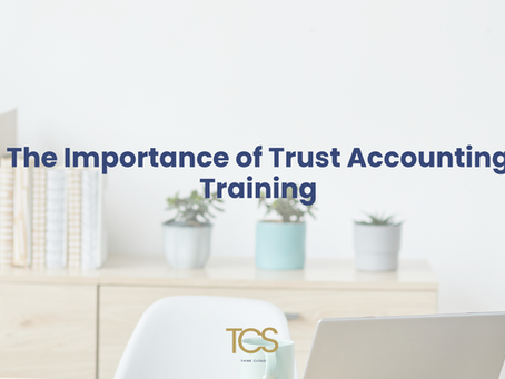 The Importance of Trust Accounting Training
