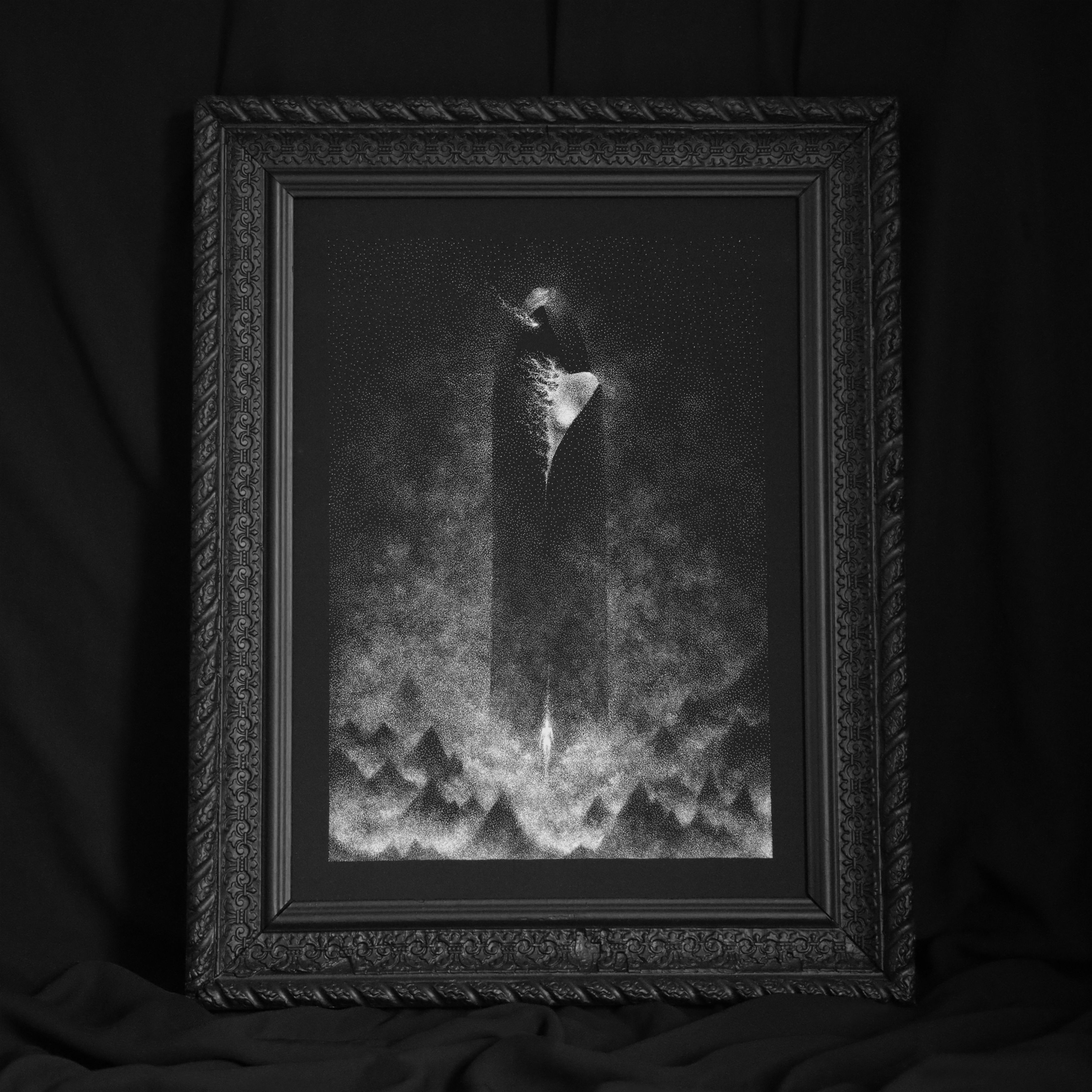 Tirage d'art encadré "Hel"