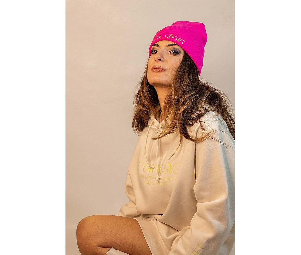 Miniatura: OVERSIZE WHITE OFF HOODIE