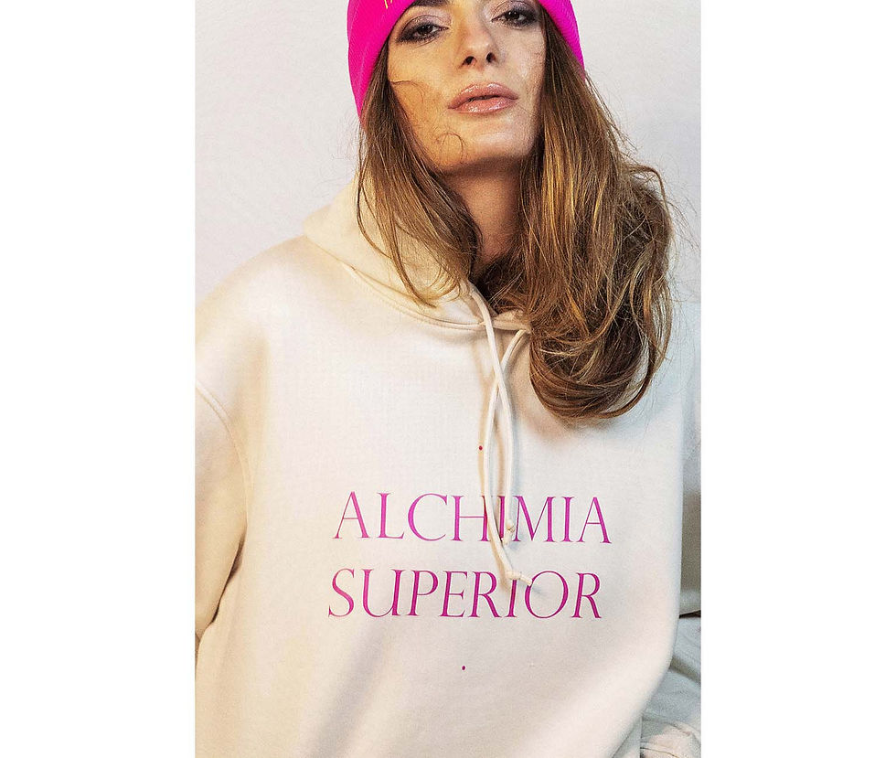Miniatura: OVERSIZE WHITE OFF HOODIE