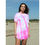 Miniatura: SHIBORI T-SHIRT DRESS / PINK
