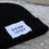 Miniatura: BLACK BEANIE // WHITE LABEL