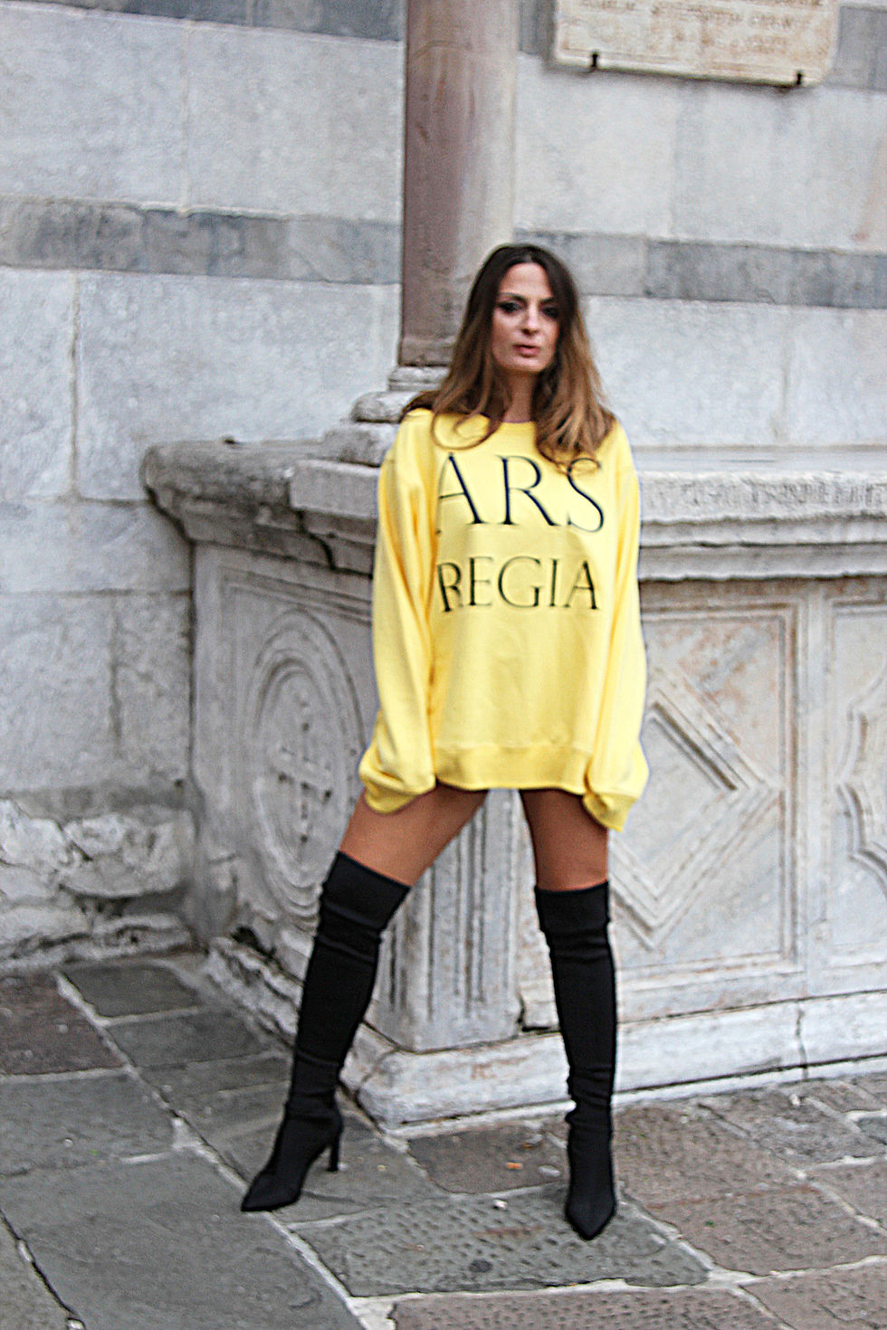 Miniatura: OVERSIZE SUN SWEATER DRESS