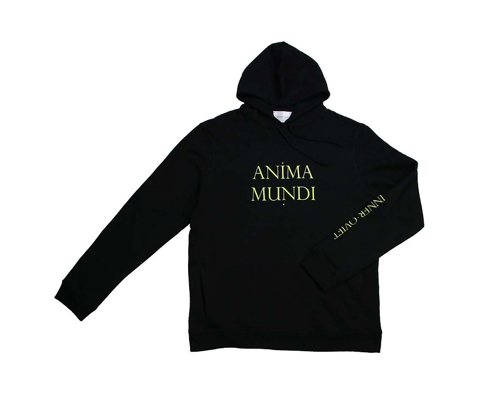 Miniatura: OVERSIZE BLACK HOODIE